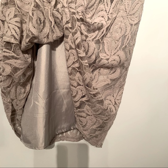 Grey Lace Dress - Picture 7 of 9